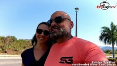 Naughty German Pickup on Street in Holiday with Skinny Milf Pov Thumb