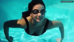 Jacqueline Hope underwater naked masturbation Thumb