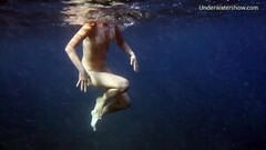 Naughty Tenerife underwater swimming hot ginger Thumb