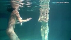 Siskina and Polcharova are hot underwater gymnasts Thumb