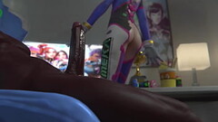 D.Va conoce el poder de un negro en su vagina Thumb