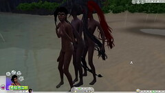 futas fucking in the beach Thumb