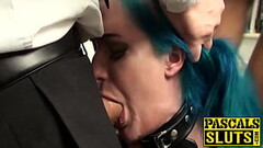 Pierced anal young slut gets her tight ringpiece ruined Thumb