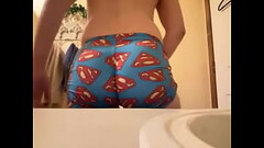 Horny Teen Boy Jerks Off In Pajamas And CUMS! Thumb