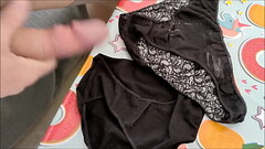 corrida en bragas de mi mujer en 263 Thumb