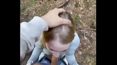 Public Fuck In The Forest With a Blonde Slut Thumb