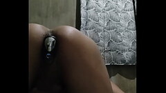 Wrecked my asshole with my toy Thumb