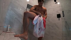 Getting out of the shower Thumb