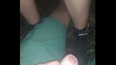 Old slut get fucked in the park, premature creampie Thumb