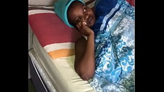 Fucking my Step sister while she&rsquo_s on the phone with her boyfriend. (Full Video On Red) Thumb
