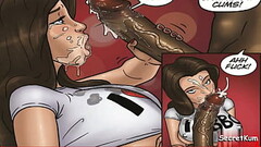 Fantasy X pt. 1 - Cuckold Husband watches Hot Wife Sucking Black Man'_s Dick and swallowing Cum Thumb