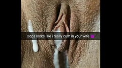 Cuckold hubby finally get sloppy seconds with his wife in the end- Cuckold roleplay captions! - Milk Thumb