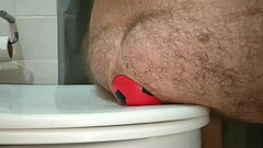 Big Ball in my Ass while jerking off. Thumb
