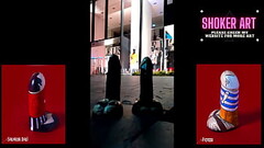 When I put my dicks dildos on the street- Watch the react of people - Unfinished Dildo Business Thumb