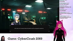 VTuber LewdNeko Plays CyberCrush 2069 Part 1 Thumb