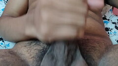 Jerking my hard cock Thumb