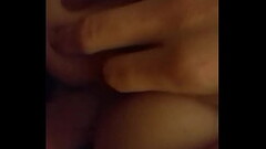 Shes playing with her cute asshole Thumb