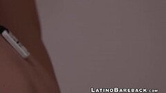 Beautiful Latino twink Giorgio Angelo rides friends big cock Thumb