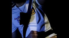 Young Big Uncut Cock Latino Public Jerking Off In a Taxi On the streets of Medellin city Got caught  Thumb