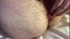 Solo male anus fingering Thumb
