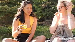 Sexy Amateur Lesbian Outdoor Love Making Thumb