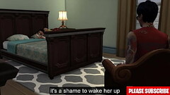 step son Fucks Hot Mom After He Tried To Surprise Her After Coming Home From Pris. But He Not Having Thumb