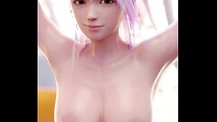 Honoka Showing and Flexing Boobs Thumb