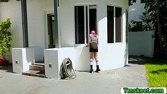Petite Teen Ava Eden gets fuck by her neighbors bigcock Thumb