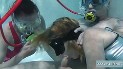 Threesome in the pool between Minnie Manga and Eduard and Marcie Thumb