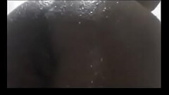 Petite Ebony Shows Off Ass In The Shower Thumb