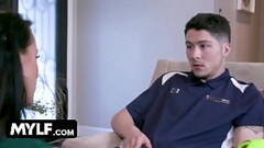 Big Tits Big Ass MILF Reagan Foxx Seduces Her Friends Young StepSon After Soccer Practice Thumb