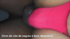Cdzinha LimaSP dando com a calcinha asa delta vermelha achada pro ativo negrao de Itaquera 18122019 Thumb