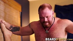 Big booty bear bottoms for his lover with a big pair of nuts Thumb