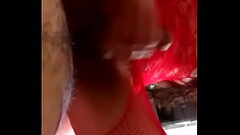 RIDING AND JERKIING OFF ON CUB, I CUM ALL OVER HIS BELLY AND CHEST I EAT MY OWN CUM Thumb