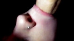 Babe gets throat fucked by BIG DICK. SLOPPY Thumb