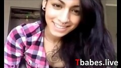 Hottest latina tranny masturbates and eats her cum Thumb