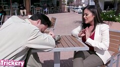 Trickery - Kaylani Lei tricked into anal sex with a stranger Thumb