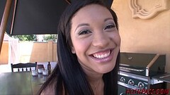 Ebony Babe Rhianna Ryan Wants a Taste of Whitezilla'_s Cock Thumb