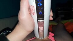 Hard cock with sex toy Thumb