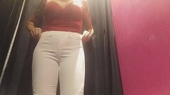 hidden camera! fitting room so sexy Thumb