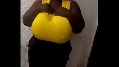 Huge breasted African girl dancing Thumb