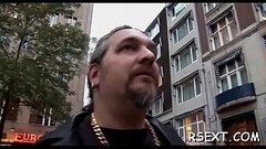 Mature hooker gets down and sucks knob before getting licked Thumb