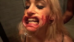 DAISY LEE - CZECH BLONDE PORNSTAR GETS DESTROYED IN FETISH DUNGEON Thumb